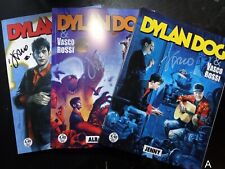 DYLAN DOG & VASCO ROSSI 3 Comics + Sammelband KOMPLETT mit Handautogramm