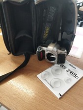 Nikon F65 Body Gehäuse SLR Kamera analoge Spiegelreflexkamera schwarz,Tasche,Bed