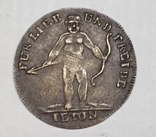 Alter Jeton / Rechenpfennig -