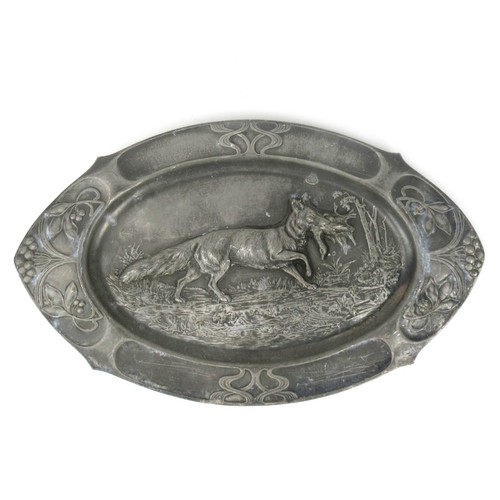 Wmf jugendstil wandteller - jugendstil,