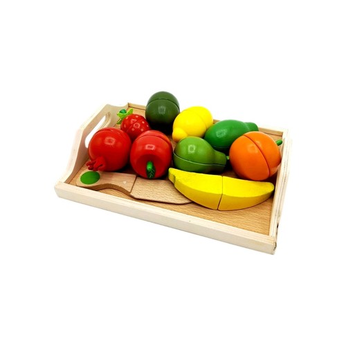 Holzspielzeug obst gemüse - holzspielzeug,