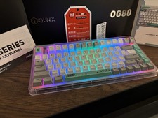 IQUNIX OG80 Mechanical Keyboard Tastatur Gaming TTC Gold Pink Switches + TOP +