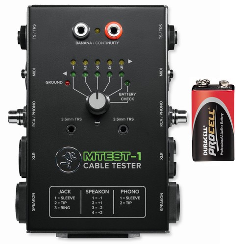 Mackie mtest kabeltester - mackie, mtest-1