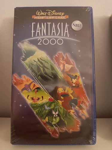 Walt disney vhs - fantasia, 2000