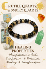 Tolles Rauchquarz & Rutilquarz