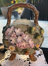 Antikes Blumenkörbchen Art