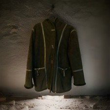 Taifun, Gr.46,Wintermantel, Schwarz,Lederbesatz, Knebelknopfverschluss, Warm,