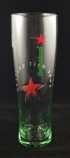 6 Heineken  Biergläser, 0,5 l, Kneipe, Relief, Stern rot, , Bar, 6 Stk, Neu