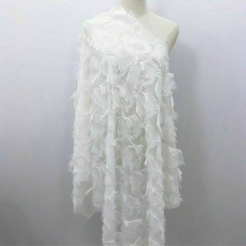 Jacquard chiffon stoff - jacquard,