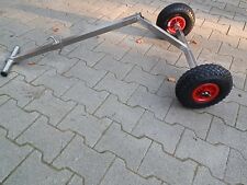 Schlauchbootwagen  Bugwagen Slipwagen  Schleppwagen  Sliphilfe  Edelstahl-