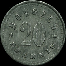 NOTGELD: 20 Pfennig 1917, Rand glatt. Funck 487.4. SCHROBENHAUSEN / BAYERN.