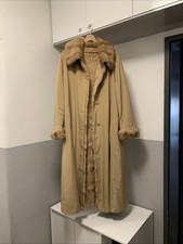 Vintage Mantel mit Echtfell