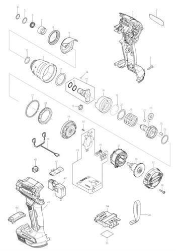 Makita ersatzteile für dtd172 - makita,