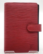 Louis Vuitton EPI Agenda Leder PM Rot Original Einlage 1997