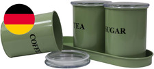Vorratsdosen Küche Set Metall