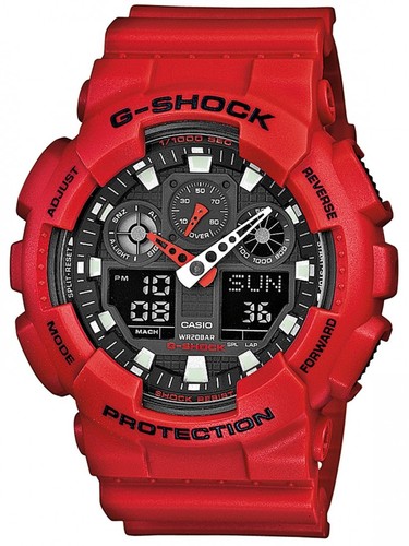 Casio shock 100b 4aer - casio, g-shock