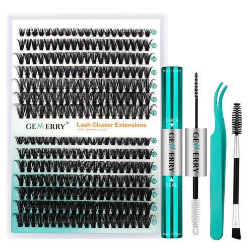 Einzelwimpern set cluster - set,