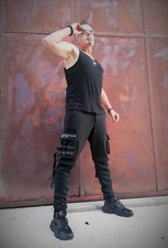 Hose, Jogger, Jogging, Metal, Military, Army, Cargo, Short, Merch, Gr. M-2XL