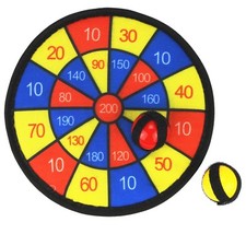 Dartspiel mit Klettball