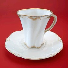 1898-1906 Rosenthal Bavaria Versailles Sammeltasse Mokka Mocca Gedeck Jugendstil