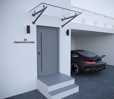 Klarglas VSG Glasvordach -