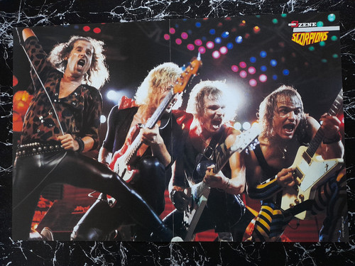 Scorpions stage 80er - on,