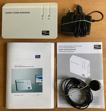 SMA Sunny Home Manager 1.0 inkl. Netzteil und optischer Auslesekopf, Doku 