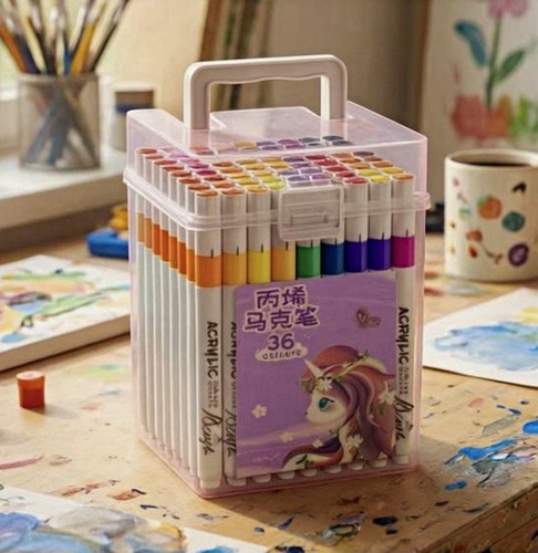 Acrylmarker set farben - set,