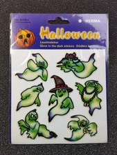 Seltene Halloween Geister Maxi 90er Sticker Glow Leuchtet Neu ÖVP