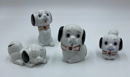 Süße vintage hundefiguren - vintage,
