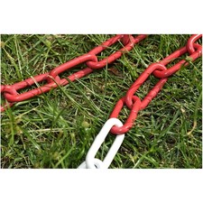Absperrkette 20m Rot Weiß
