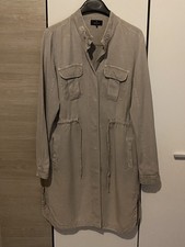 Neuwertiger Dünner Jeansmantel/Jeanskleid Von Monari Gr 38 Grau