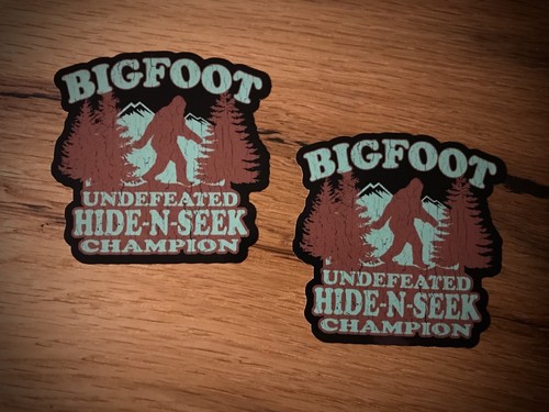 Bigfoot aufkleber suv - aufkleber,