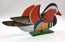 Mandarin-Ente, Künstler-Unikat, handgefertigt & bemalt