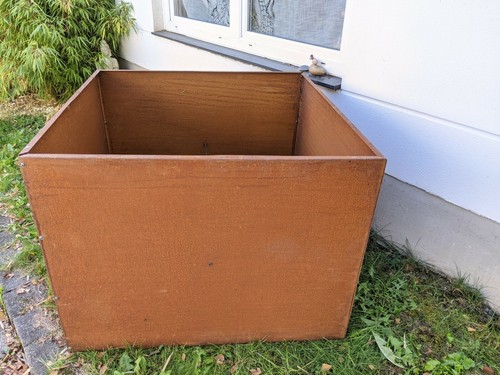 Hochbeet rost blumentopf - rost,