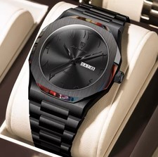 POEDAGAR Herren Luxus Uhr