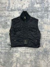 Alfa Industries Vintage Weste / Y2K Style / Japan Style Weste Gr. M