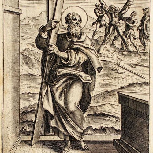 Heiliger andreas apostel - heiliger,