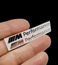 4x bmw m Emblem Logo Aufkleber Metall sticker Schlüssel spiegel innen Konsole 