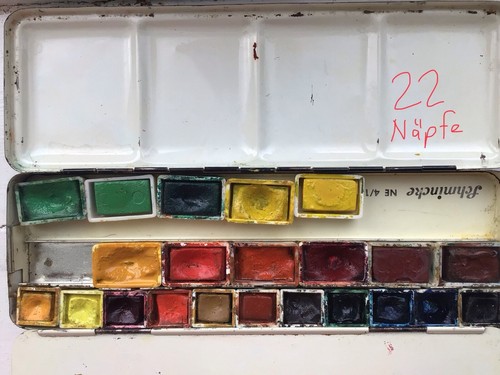 Schmincke aquarellkasten - schmincke,