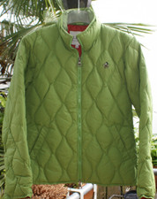 DONALDSON Jacke Daunen Jacke warm grün LUXUS Gr. M / 38 NEU OVP 239,-- €