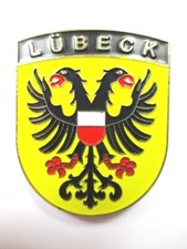 Lübeck adler wappen magnet - lübeck,