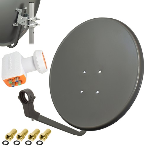 Sat anlage 60cm spiegel - hd,