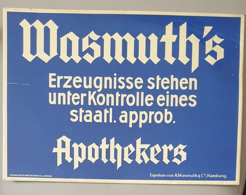 Orginal altes blechschild - orginal,