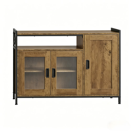 Küchenschrank braun 110x33x75 - küchenschrank,