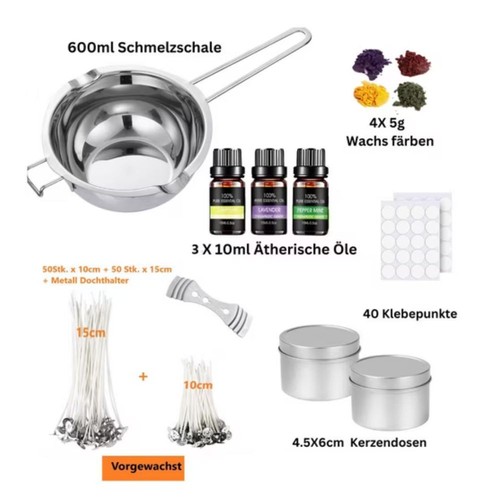 Formkerze kerzen selber - formkerze, machen