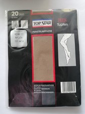 a Feinstrumpfhose 20. Farbe: Perle. Größe: 42-44. Marke: Top Star.