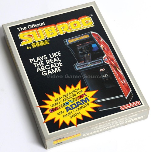 Cbs colecovision subroc game - cbs,