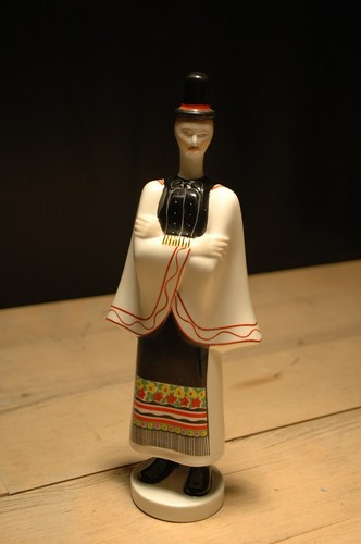 Porzellanfigur mann tracht - mann,