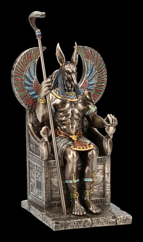 Anubis figur sitzend - anubis,